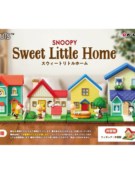Re-Ment Peanuts Snoopy Sweet Little Home Complete Box 6pcs Miniature Set
