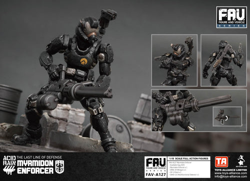 Load image into Gallery viewer, Acid Rain x Toy Alliance FAV-A127 Myrmidon Enforcer Action Figure
