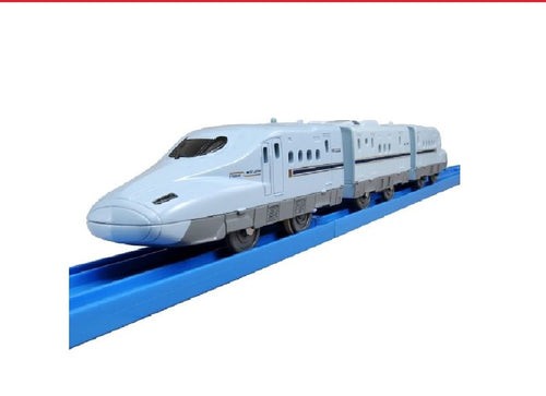 Load image into Gallery viewer, Takara Tomy Plarail Toy Train S-04 N700 Mizubo &amp; Sakura with Light
