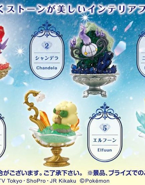 Load image into Gallery viewer, Re-ment Pokemon Gemstone Collection Vol.2 6pcs Complete Box
