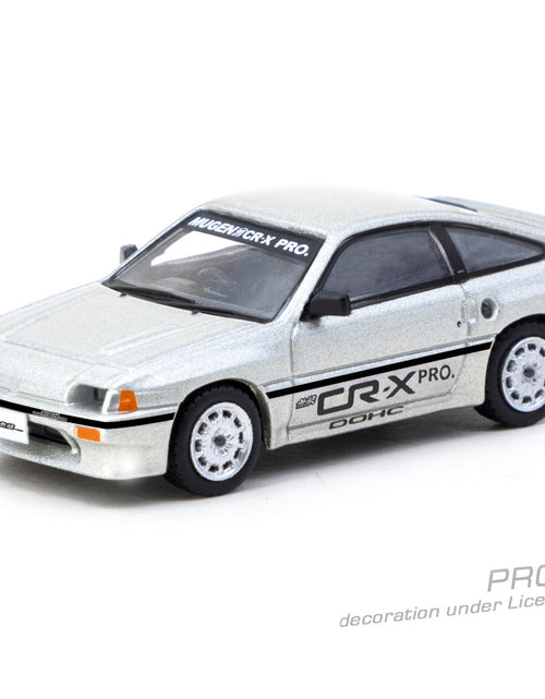Load image into Gallery viewer, Tarmac Works 1/64 HONDA Ballade Sports MUGEN CR-X PRO Silver Model
