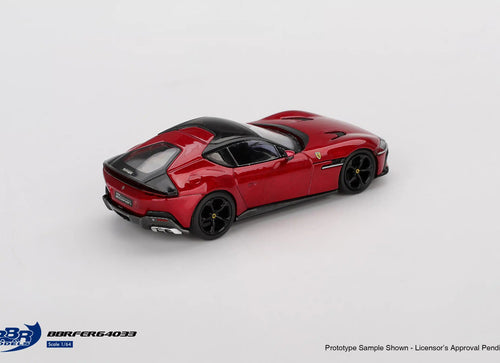 Load image into Gallery viewer, (Pre-order) BBR 1/64 Ferrari 12 Cilindri Rosso Imola Diecast Model Car

