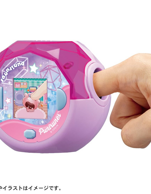 Load image into Gallery viewer, Takara Tomy - LCD Purirunes Punistal Clear Pink Pet Game Toy For Children
