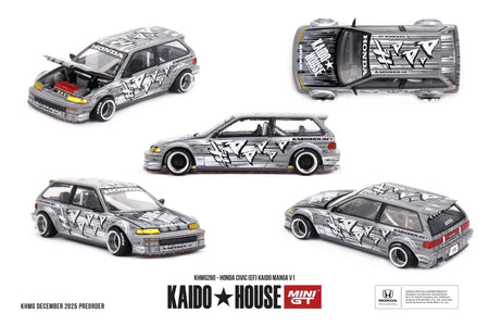 (Pre-order) Kaido House X Mini GT Honda Civic (EF) Kaido Manga V1 #KHMG260