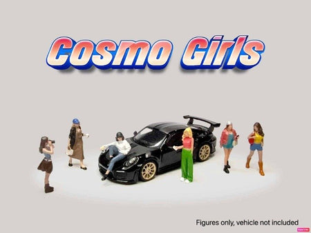 American Diorama 1:64 Figure Set: Cosmo Girls AD-2437