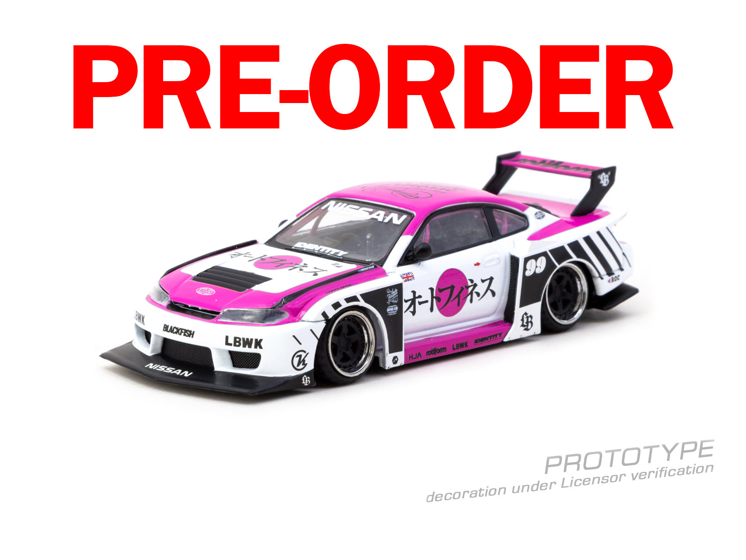 (Pre-order) Tarmac Works 1/43 LB-Super Silhouette Nissan SILVIA (S15) Auto Fines