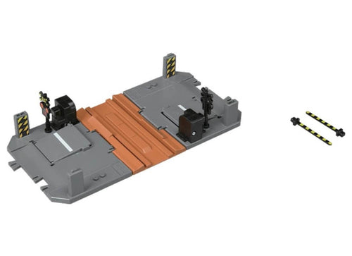 Load image into Gallery viewer, Takara Tomy Tomica Town Accessory - Tomica Town Railroad Crossing (NO CAR)
