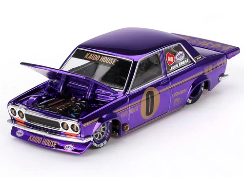 Load image into Gallery viewer, KaidoHouse X Mini GT 1/64 Datsun 510 Pro Street Anniversary Edition
