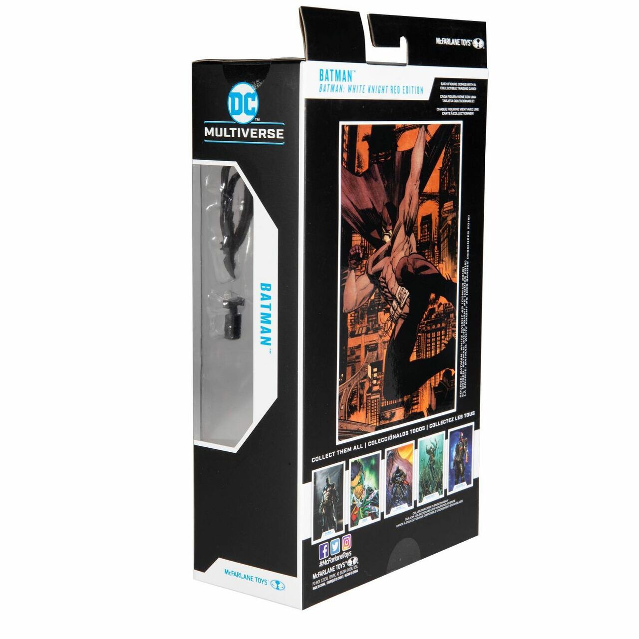 McFarlane Toy DC Multiverse - Batman White Knight Red Edition 7" Action figure