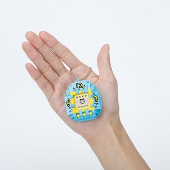 Nanoblock mininano  FIRST GENERATION TAMAGOTCHI (BLUE) Blocks #NBCC238