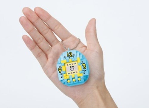 Load image into Gallery viewer, Nanoblock mininano  FIRST GENERATION TAMAGOTCHI (BLUE) Blocks #NBCC238
