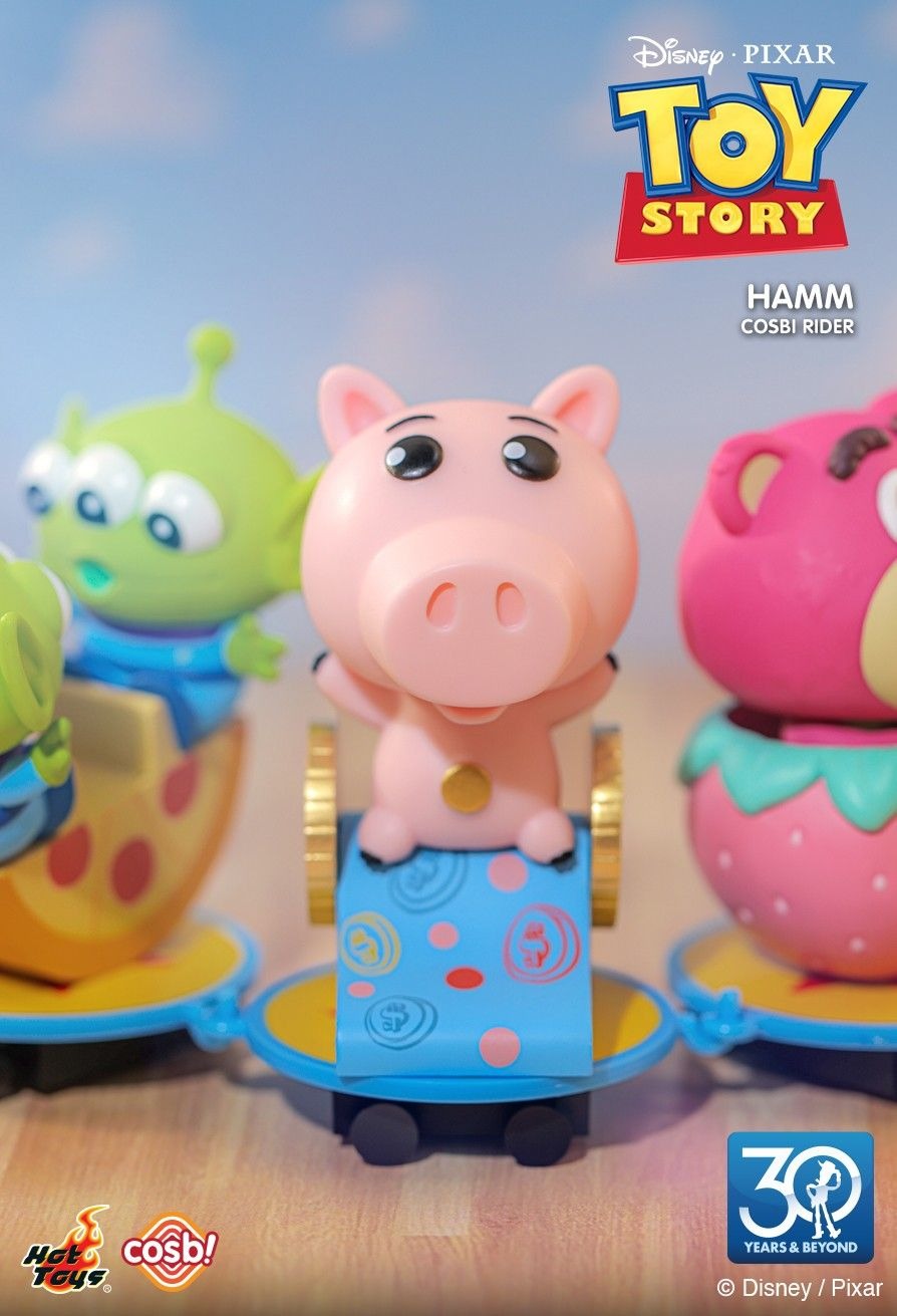 Hot Toys Toy Story Cosbi Rider Bobble-Head Figure Collection (Set of 6)