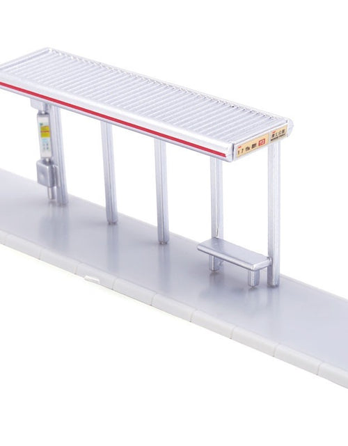 Load image into Gallery viewer, Tiny 1/110 Dioramas Bus Stop Shelter- KMB (Blind Box) (set of 12)
