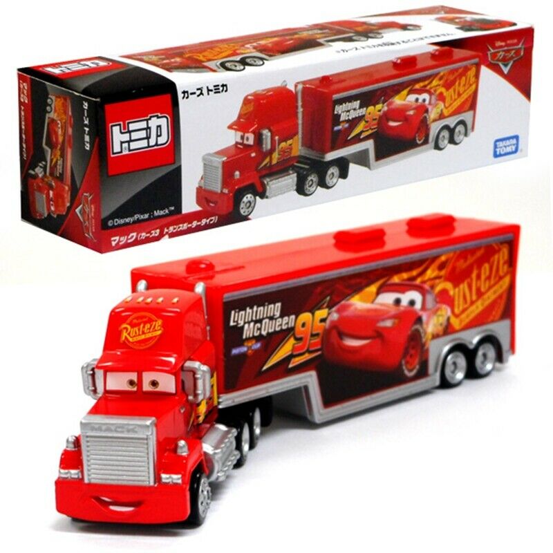 Tomica Takara Tomy Disney Pixar Long Mack (Cars 3 Transporter Type) Diecast car