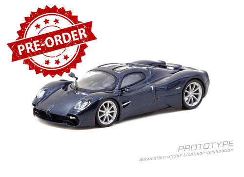 Load image into Gallery viewer, (Pre-order) Tarmac Works 1/64 Pagani Utopia Blue Metallic Diecast Model Car
