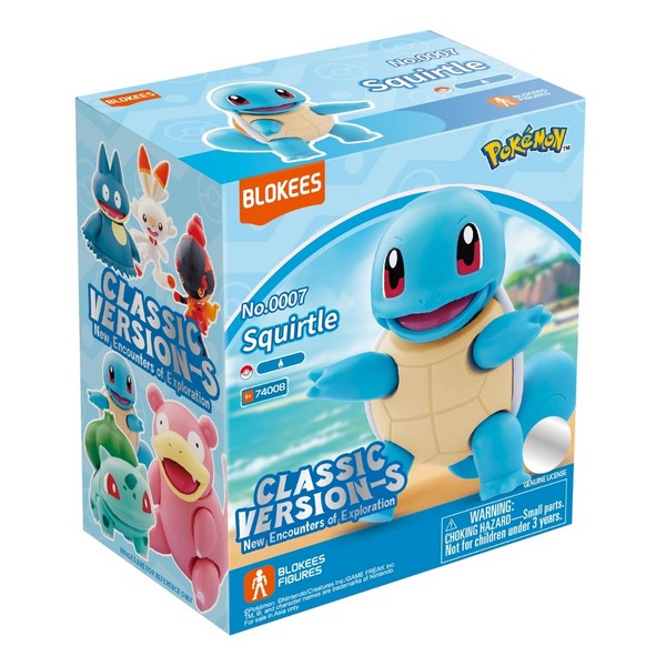 Blokees Pokemon Classic Edition CV-S Squirtle Prologue of Adventure