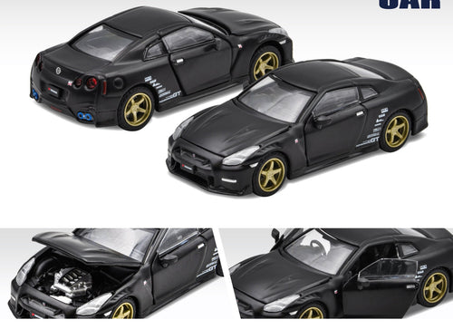 Load image into Gallery viewer, Era Car Die-cast car #97 2020 Nissan GT-R ADVAN Racing GT Black Color Ver.
