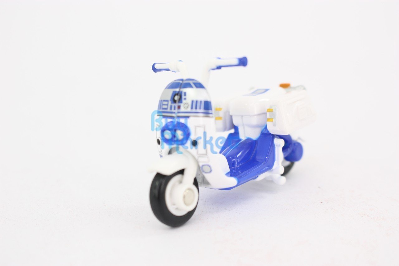 Takara Tomy Tomica Star Cars SC-05 Star Wars R2-D2 Scooter Motorcycle Diecast
