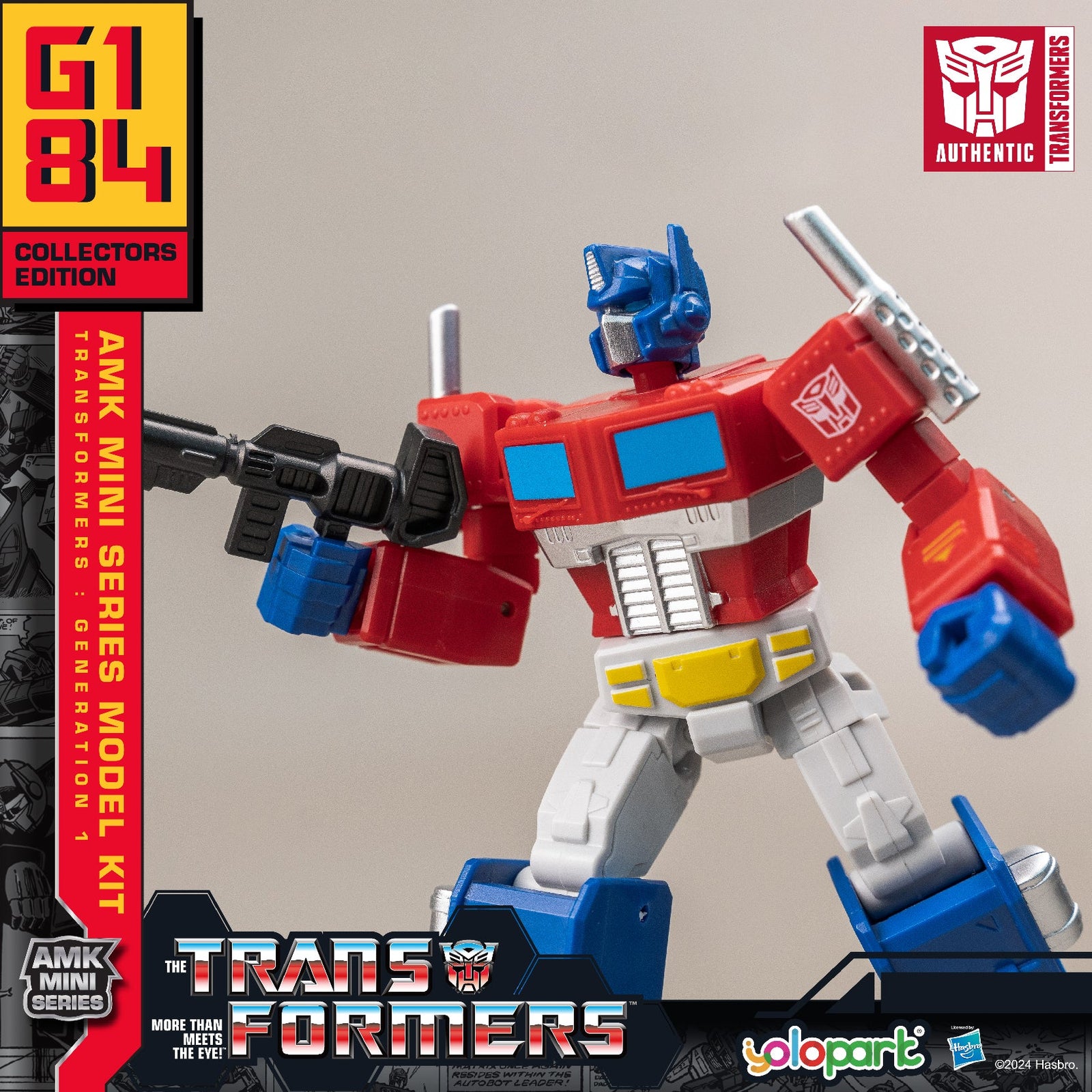 Yolopark Generation One AMK MINI Series Model Kit - Optimus Prime transformers