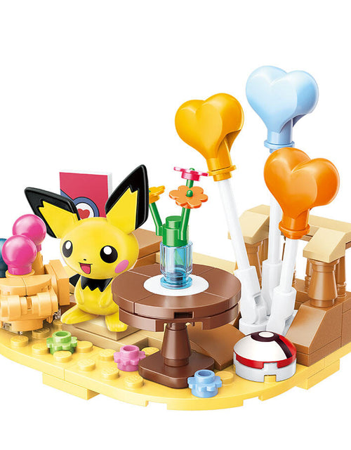 Load image into Gallery viewer, Qman Keeppley Building Blocks #K20226 Pokemon Pichu Sweet Preparation
