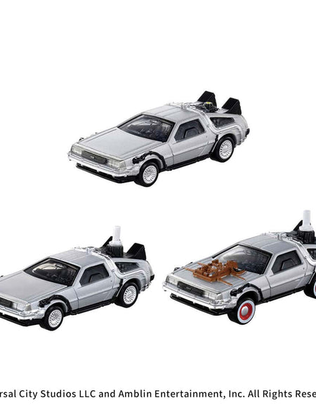 Takara Tomy Tomica Premium Unlimited BACK TO THE FUTURE 40th Anniversary Collect