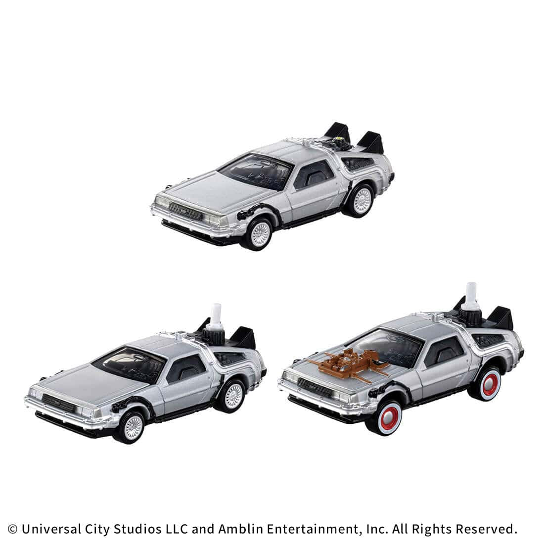 Takara Tomy Tomica Premium Unlimited BACK TO THE FUTURE 40th Anniversary Collect