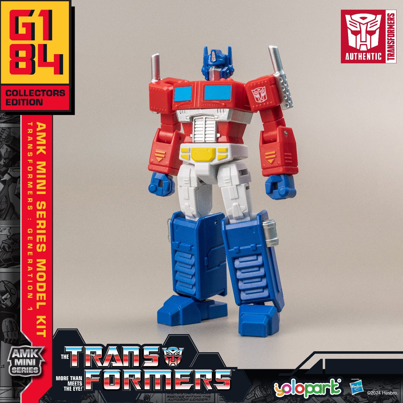 Yolopark Generation One AMK MINI Series Model Kit - Optimus Prime transformers