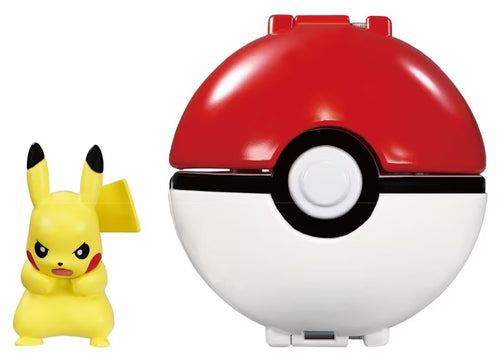Load image into Gallery viewer, Takara Tomy Monster Collection Pokedel-Z Pikachu (Master Ball)
