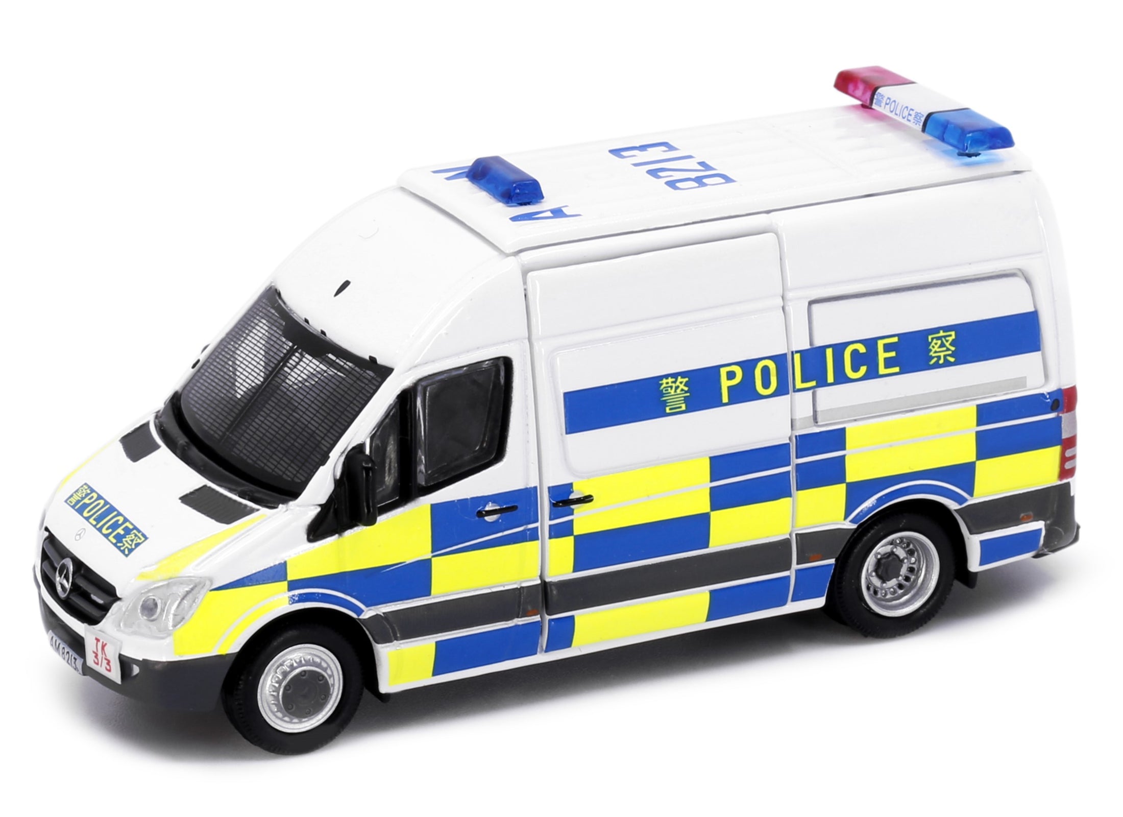 Tiny City 43 Die-cast Model Car - Mercedes-Benz Sprinter (high-roof) Police
