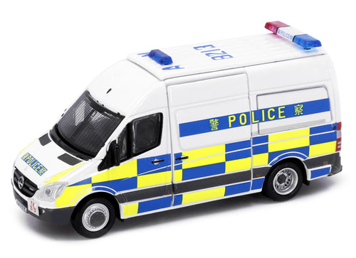 Load image into Gallery viewer, Tiny City 43 Die-cast Model Car - Mercedes-Benz Sprinter (high-roof) Police
