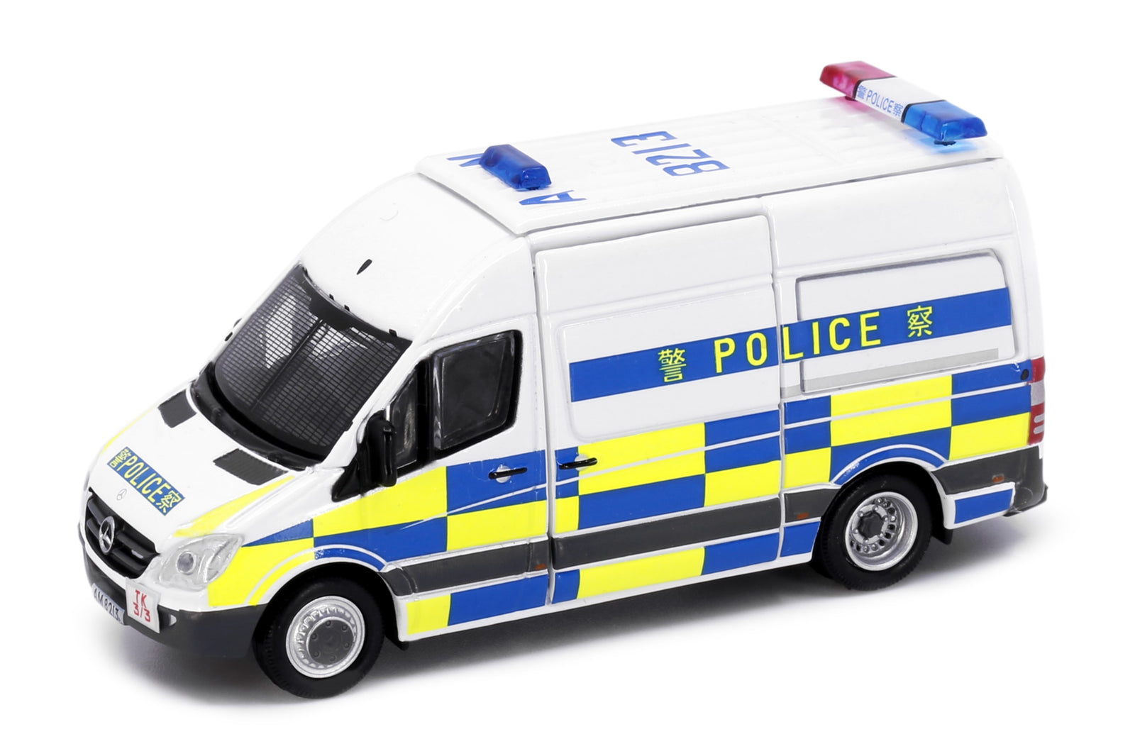 Tiny City 43 Die-cast Model Car - Mercedes-Benz Sprinter (high-roof) Police