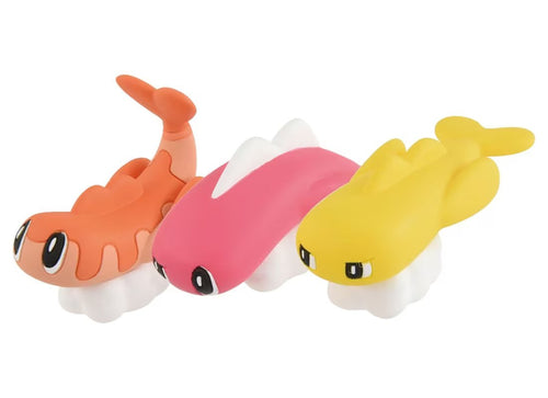 Load image into Gallery viewer, Takara Tomy Pokemon Moncolle Tatsugiri (Curly Droopy Stretchy Form) Mini Figure
