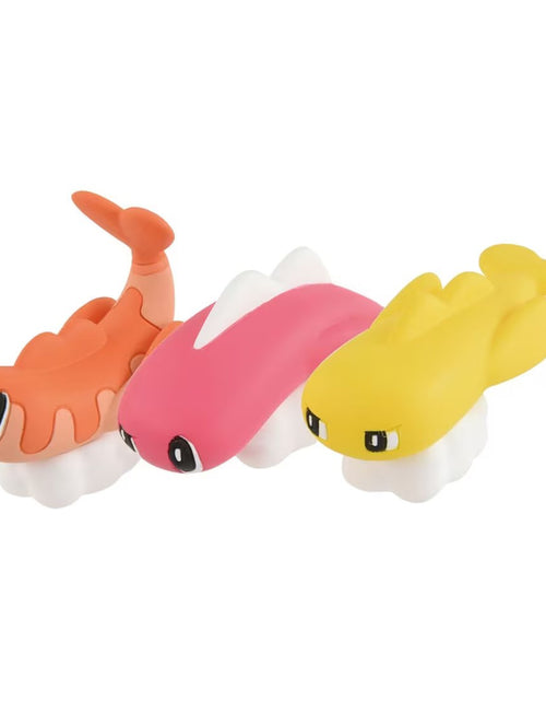 Load image into Gallery viewer, Takara Tomy Pokemon Moncolle Tatsugiri (Curly Droopy Stretchy Form) Mini Figure
