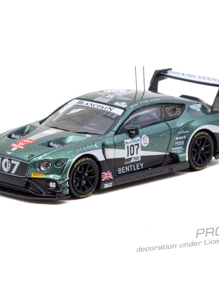 (Pre-order) Tarmac Works 1/64 Bentley Continental GT3 24 Hours of Spa 2019