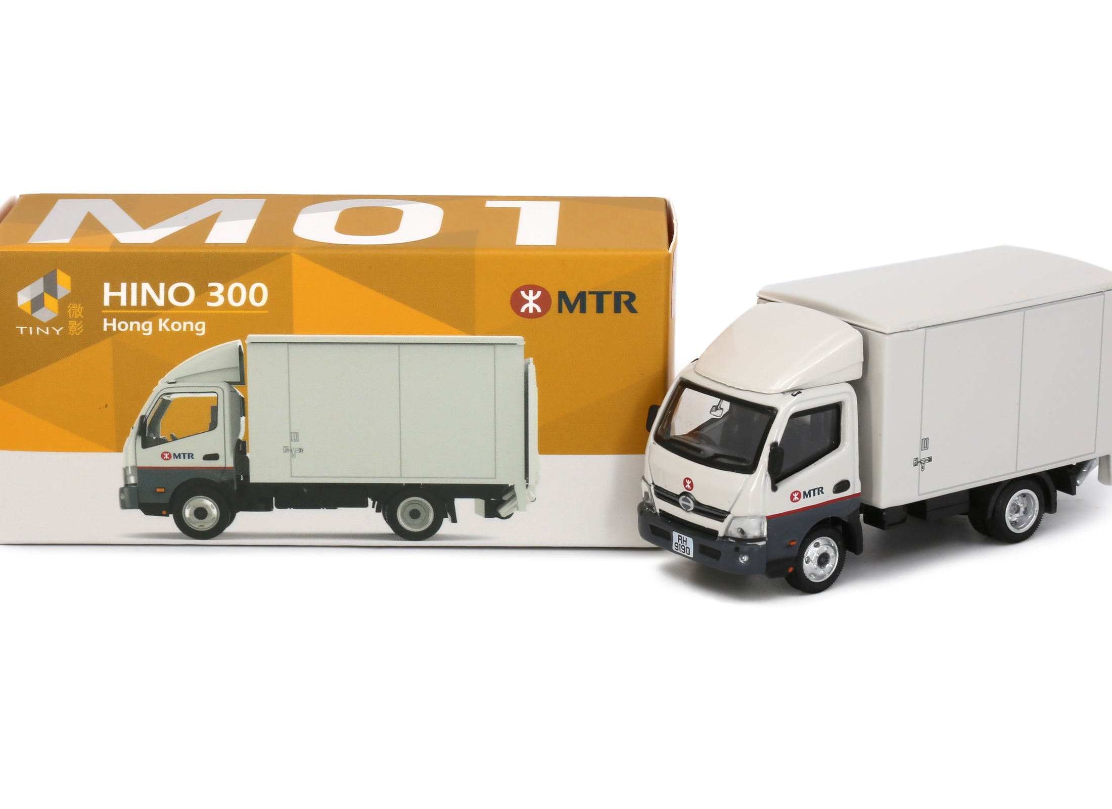 Tiny City M01 Die-cast Model Car - 1/76 HINO300 MTR
