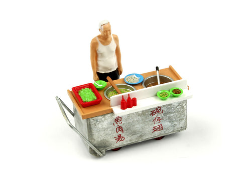 Load image into Gallery viewer, TINY Hong Kong City 1/35 Fake Shark's Fin Soup Cartful Diecast body Figure Model
