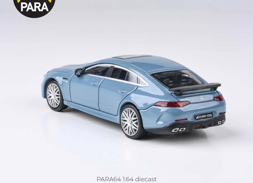 Load image into Gallery viewer, PARA64 1/64 Mercedes-AMG GT 63 S China Blue RHD Diecast Model Car
