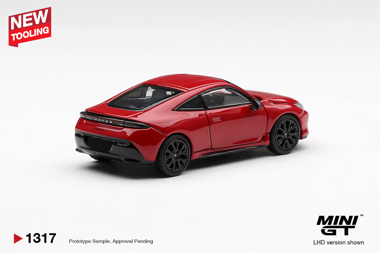 (Pre-order) Mini GT #1317 Honda Prelude Rallye Red LHD Diecast Model Car