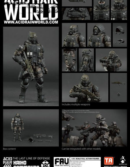 Acid Rain x Toy Alliance FAV-A126 Kaiho Commando Action Figure