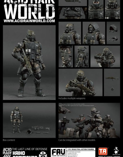 Load image into Gallery viewer, Acid Rain x Toy Alliance FAV-A126 Kaiho Commando Action Figure
