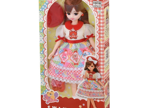 Load image into Gallery viewer, Takara Tomy Licca Chan Doll Set - LD-16 SWIMMER Daisuki Licca
