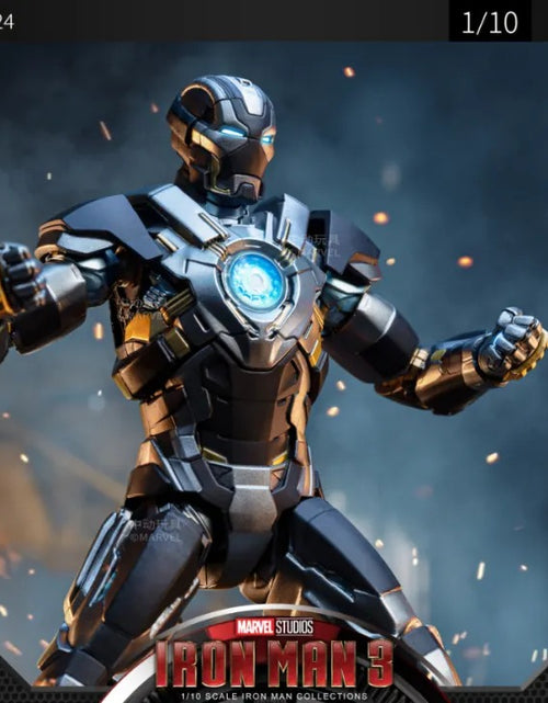 Load image into Gallery viewer, ZD Toys Marvel Avengers 1/10 Iron Man MK24 Action Figure
