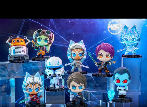 Load image into Gallery viewer, Hot Toys Star Wars: Ahsoka™ Cosbi Bobble-Head Collection Full Set
