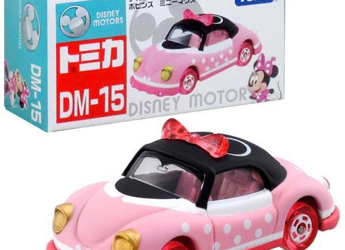 Load image into Gallery viewer, Takara Tomy Disney Motor Tomica DM-15 Poppins Minnie Mouse Mini Car Diecast
