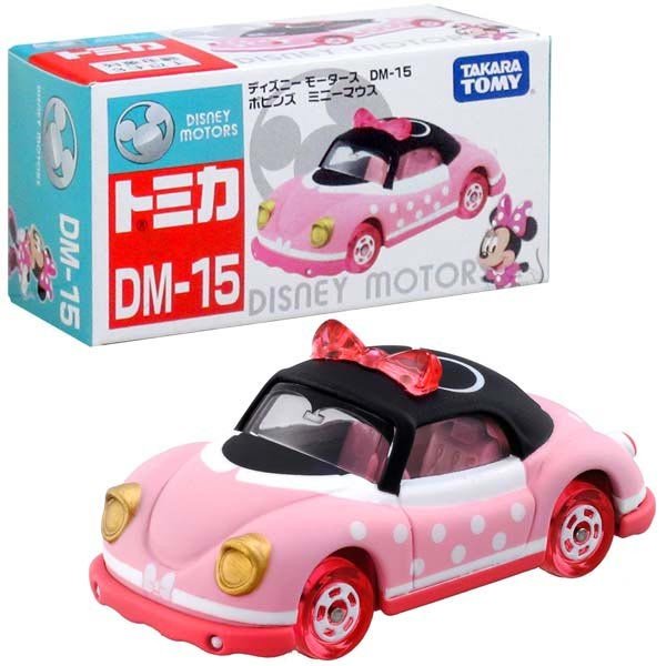 Takara Tomy Disney Motor Tomica DM-15 Poppins Minnie Mouse Mini Car Diecast