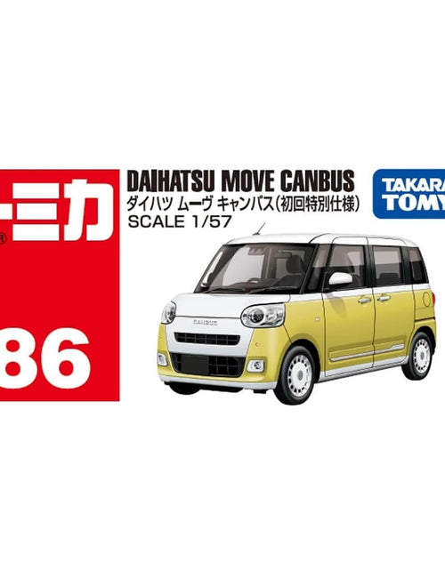 Load image into Gallery viewer, Takara Tomy Tomica No.86 Daihatsu Move Canvas (1st) 1/57  Die-cast Model Car
