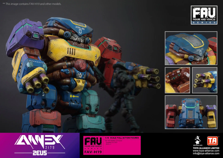 TOYS ALLIANCE ANNEX 2179 FAV-H19 2EU5 1:18 Action figure