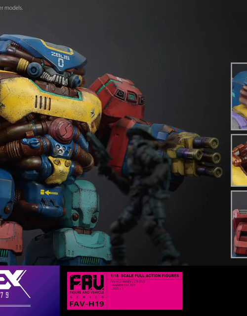 Load image into Gallery viewer, TOYS ALLIANCE ANNEX 2179 FAV-H19 2EU5 1:18 Action figure
