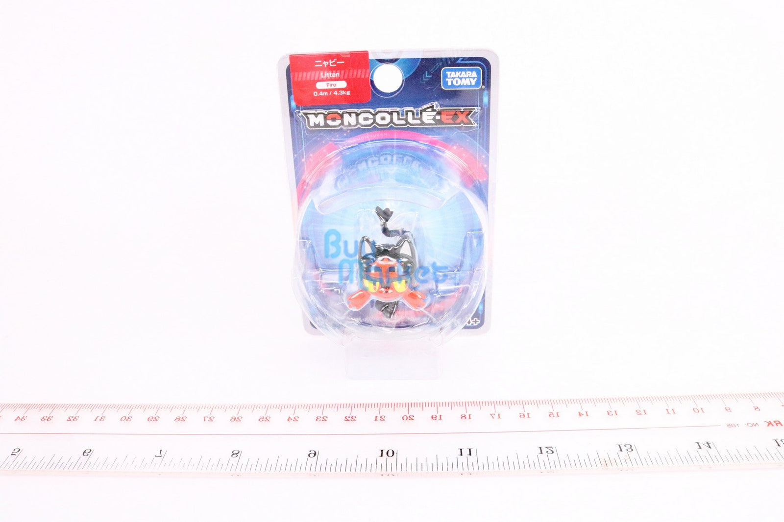 Takara Tomy Pokemon MC MONCOLLE-EX 10 Mini Pocket Monster Figure Litten Nyaby