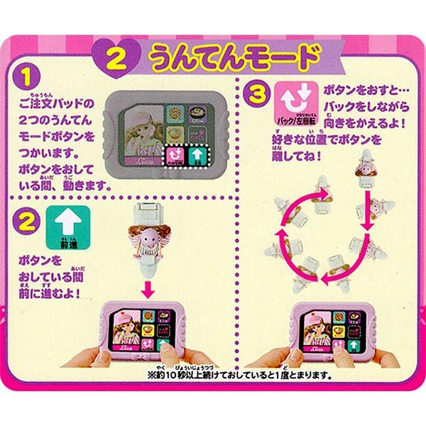 Takara Tomy Licca Set - Delivery Licca Licca-chan Rika (NO DOLL)